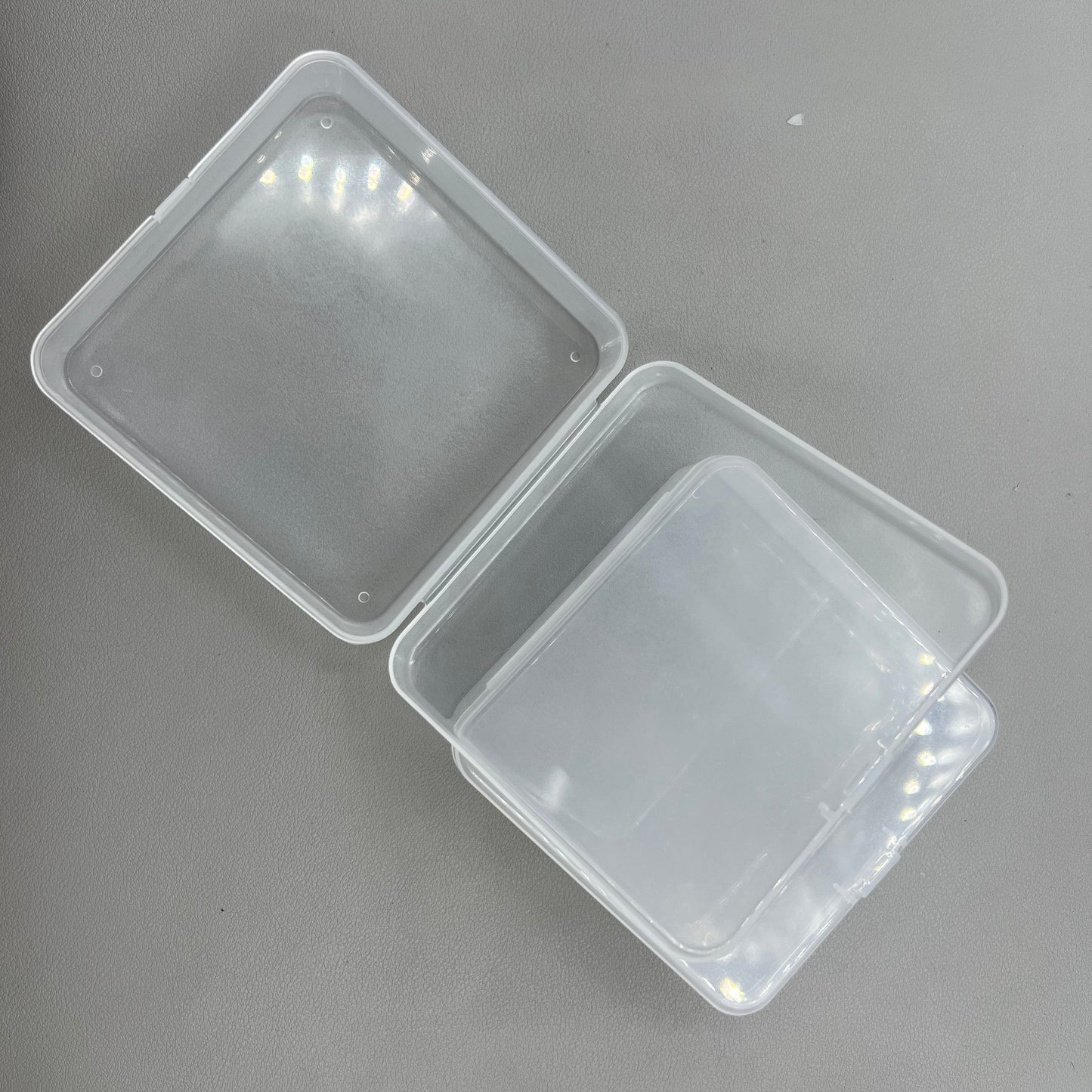 10 PIECES Mini Square Toolbox Box Container Storage Case Hinged Lid (2.8x9.5x9.5cm)