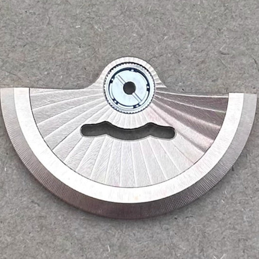 Modified Silver Sector Hollow Rotor Oscillating Weight for NH35 NH36 Movement
