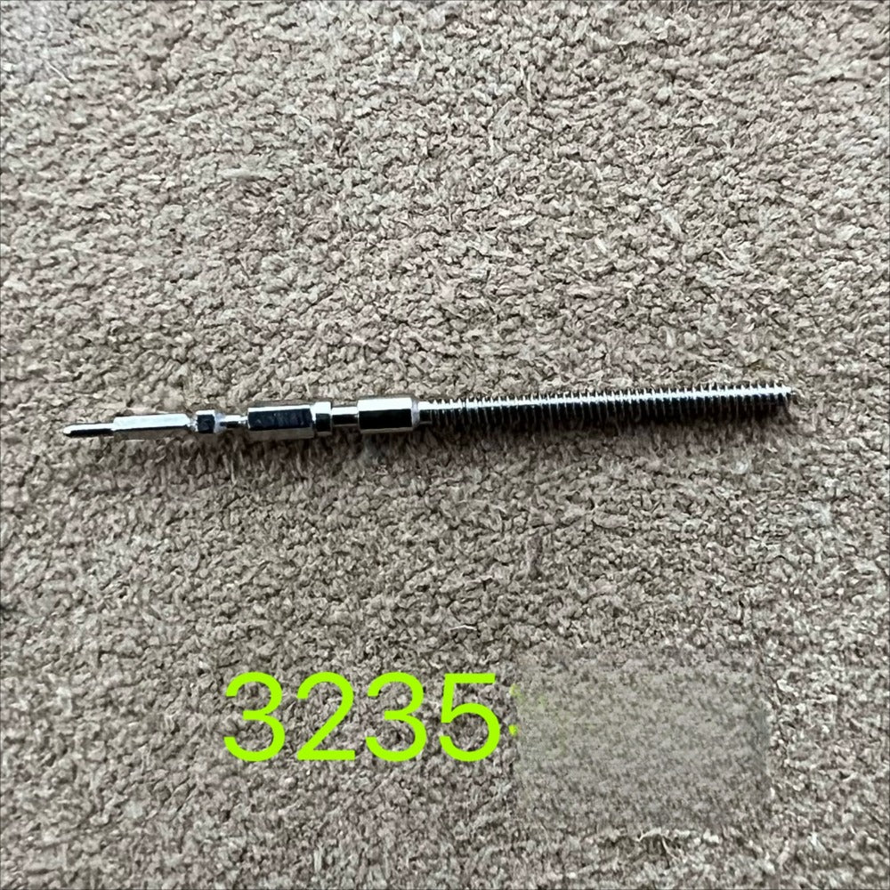 1. Set of 5 generic watch winding stems for 3235 mechanical movement, compatible replacement parts.  
