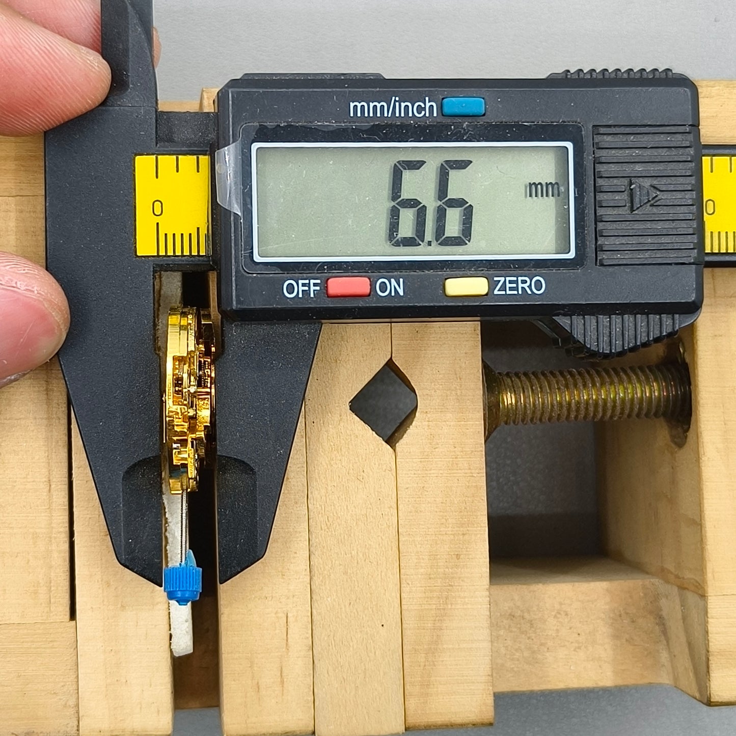 Hollow Golden Automatic Mechanical Movement for Watch Repair Practice