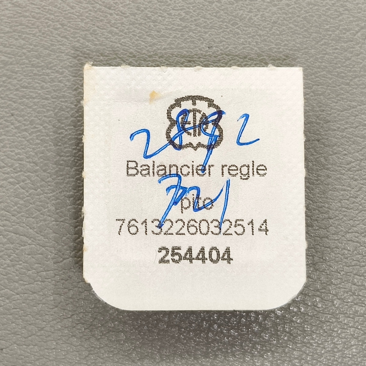 Replacement Original Swiss Watch Balance Wheel for ETA 2892 Movement #254403