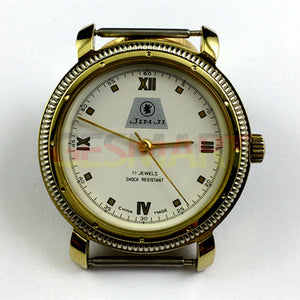 SHANGHAI JINJI Manual Mechanical Watch 17 Jews Roman Numerals Shock-Resistant