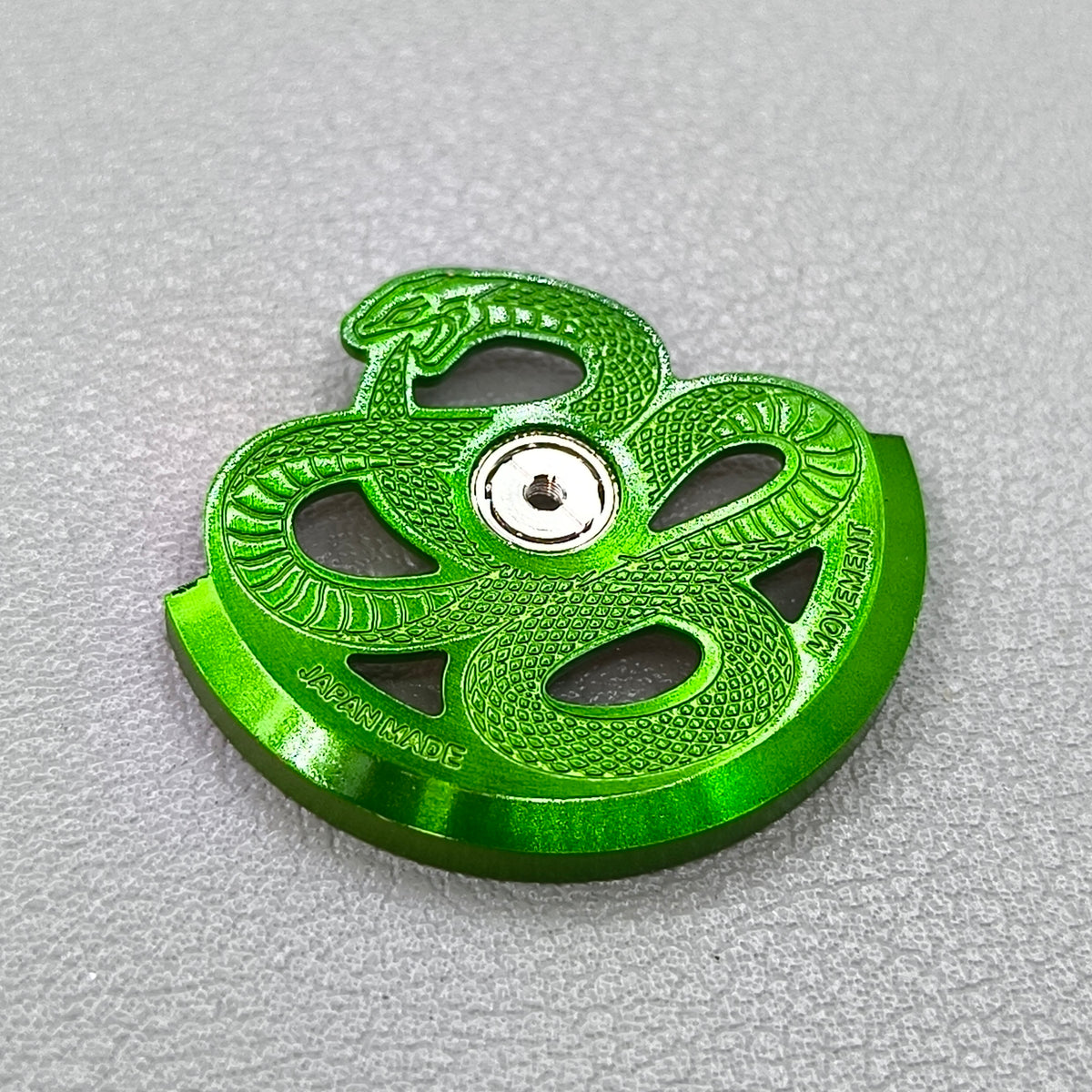 Green Hollow Snake Modified Rotor Oscillating Weight for NH35 NH36 Movement