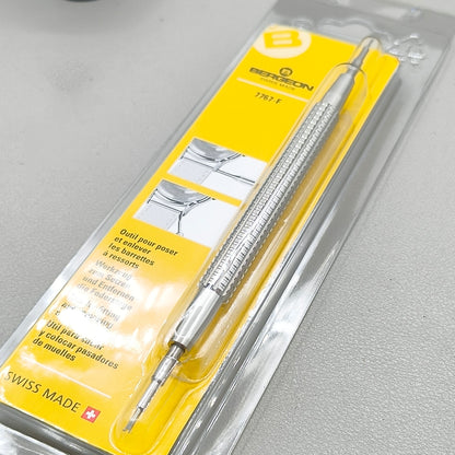 Swiss Bergeon 7767-F Stainless Steel Spring Bar Watch Bracelet Fitting Removing