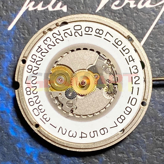 Mouvement à quartz ETA 955.414 de fabrication suisse, argent, calendrier unique, pièce suisse