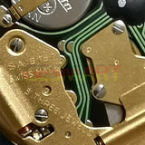 ISA 8161 Golden Watch Quartz Movement Swiss Made Movement 3 Hands Watch Part