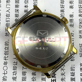 35mm Round Golden Case Golden Dial Tianjin Seagull Manual Mechanical Watch