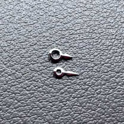 2 Sets/Pack 3x2.5mm Silver Watch Hands for Ronda 763 762 751 1062 1063 Movement