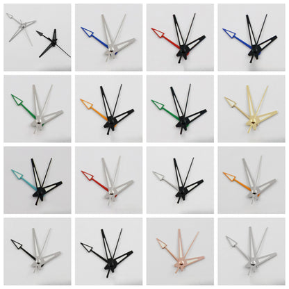 GMT GS Hands 4 Hands Green Luminous Multicolor Watch Hand for NH35 NH34A 4R34