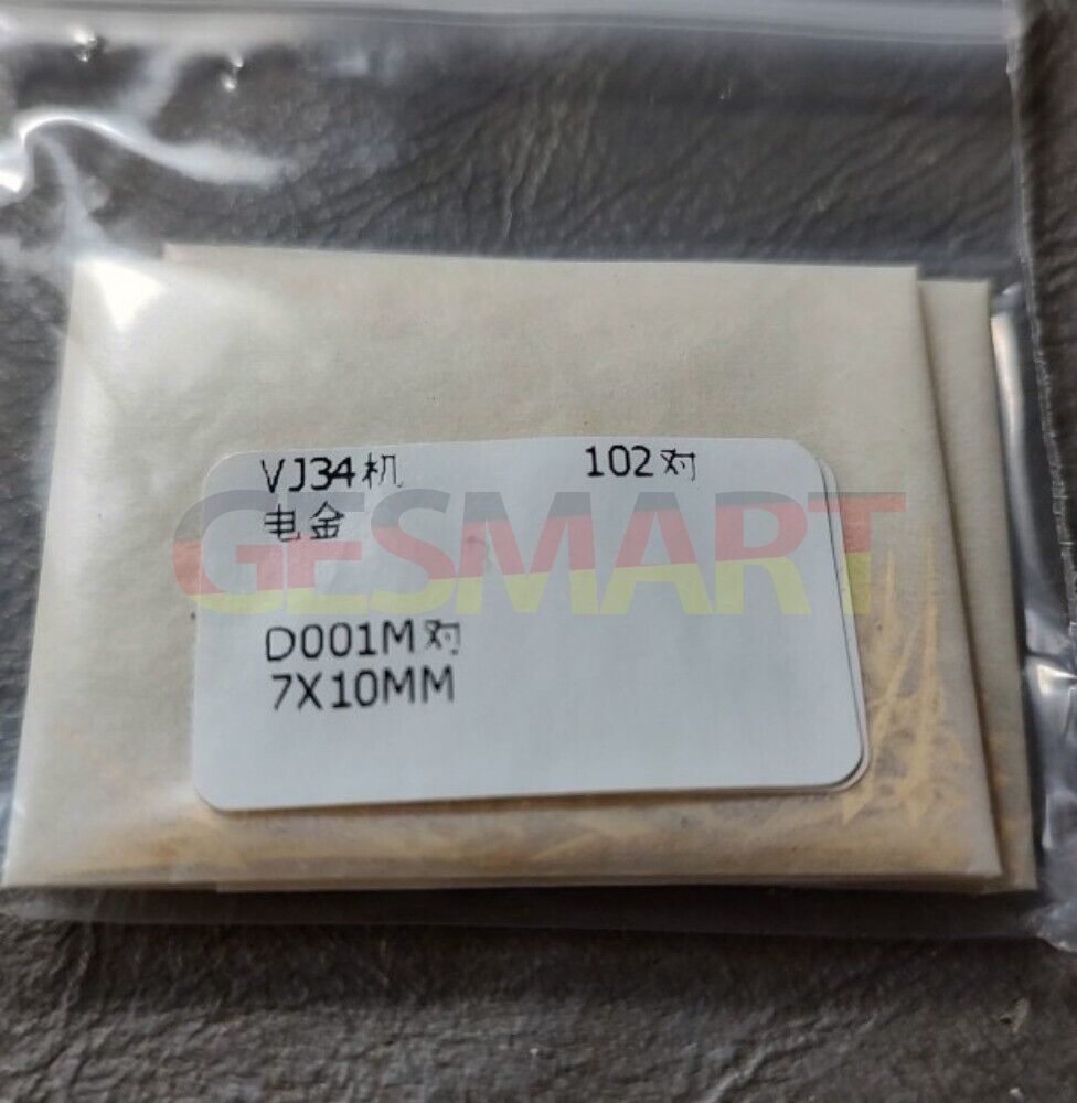 Silver and gold arrow-style watch hands set for Epson TMI VJ34 movement, precise accessory.