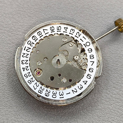 China 7120 Automatic Mechanical Watch Movement Single Calendar 3 Hands