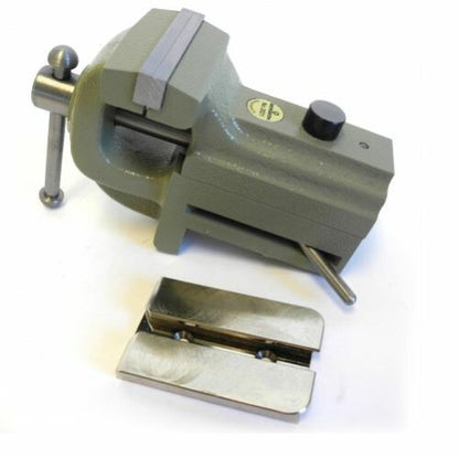 Bergeon 2021 watch vice with smooth parallel jaws for secure watch repair and adjustment.