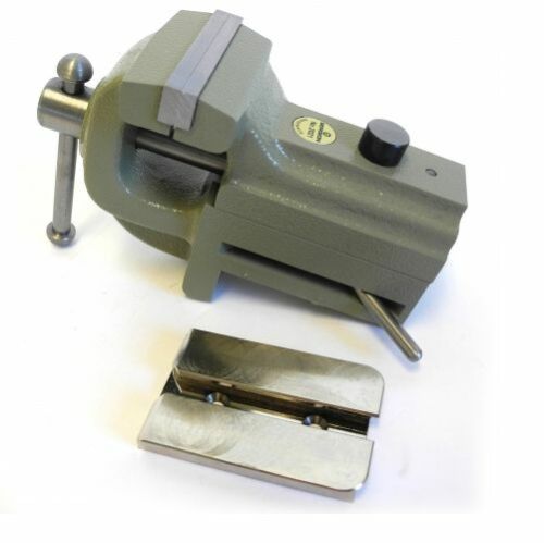 Bergeon 2021 watch vice with smooth parallel jaws for secure watch repair and adjustment.