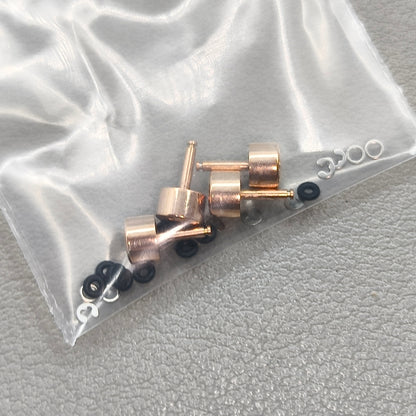 4 PIECES/Pack Rose Gold Push Buttons for Casio GA-2100 Waterproof Stainless Steel Buttons
