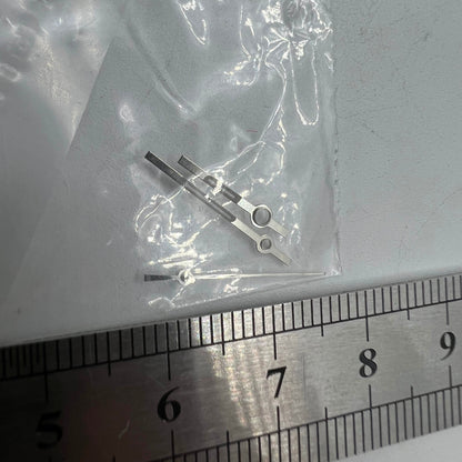 Luminous watch hands for Ronda 5030.D quartz movement, enhancing visibility and elegant style.