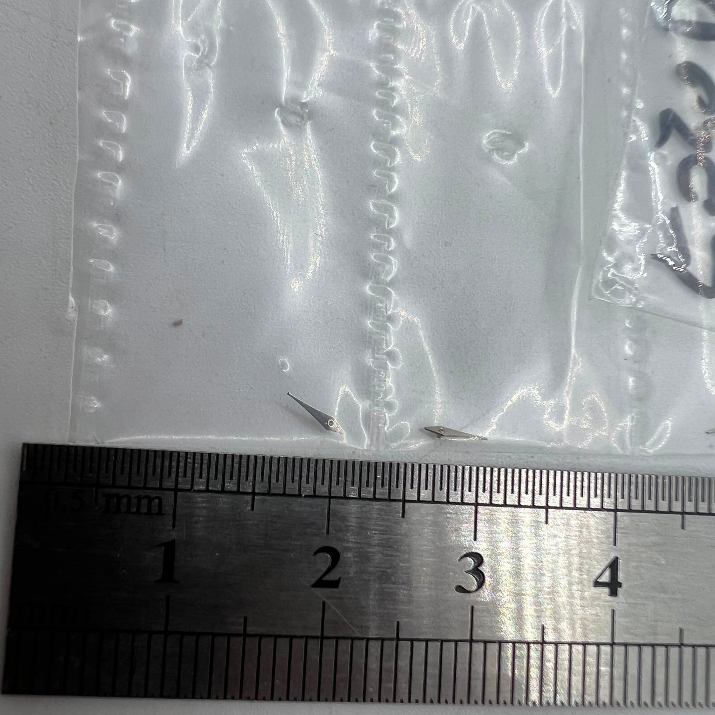 Luminous watch hands for Ronda 5030.D quartz, boosting visibility and style.