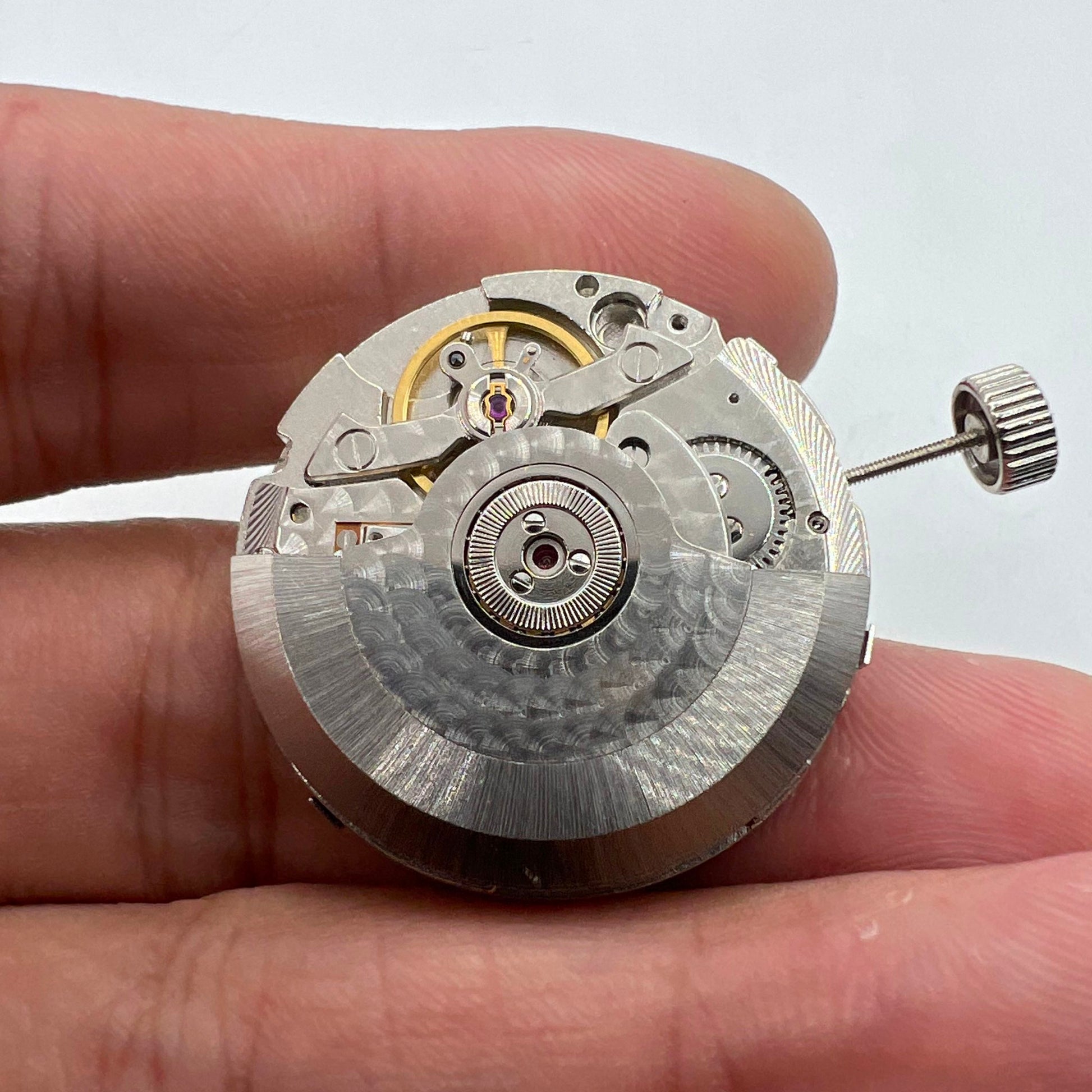 Seagull ST2525 automatic mechanical watch movement with big date display at 12 o'clock, precision China-made accessory.