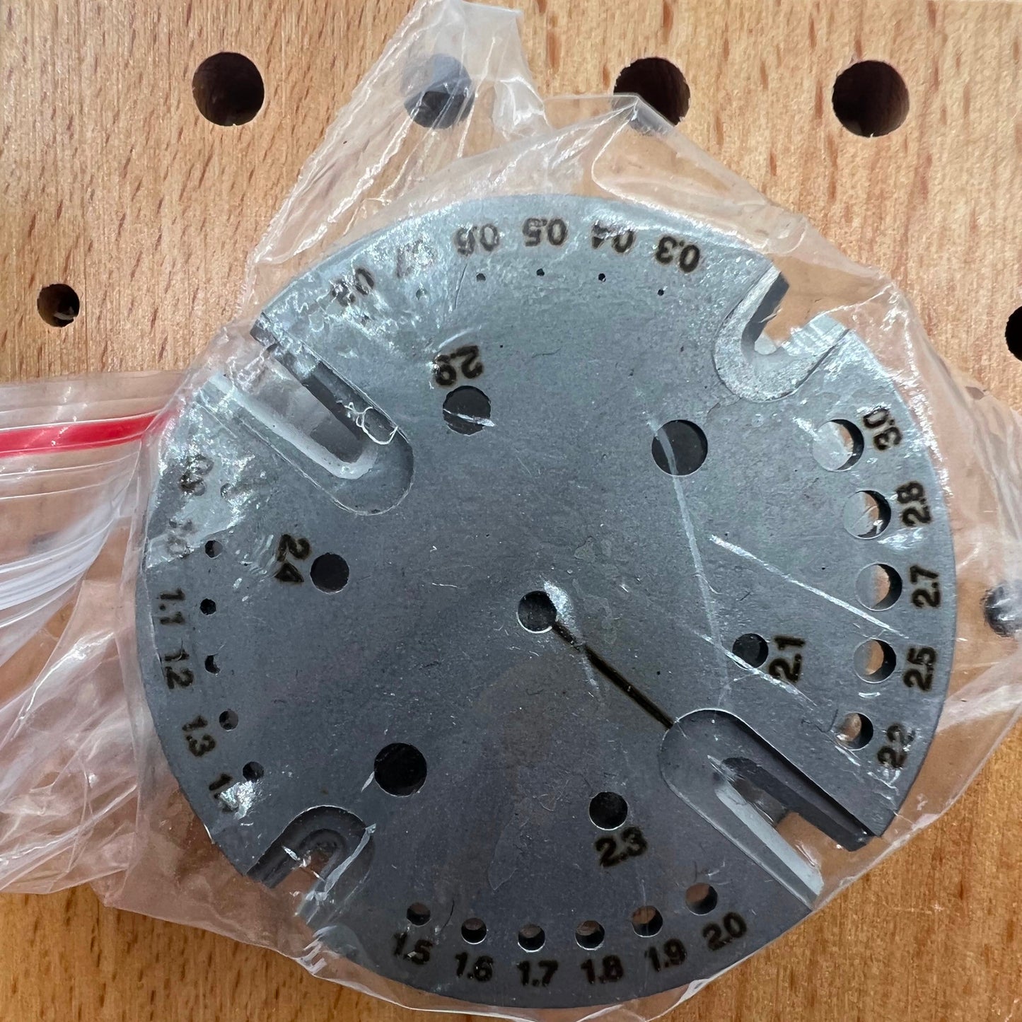 China-made watch balance staff remover tool with hairspring installer for precise watch repairs