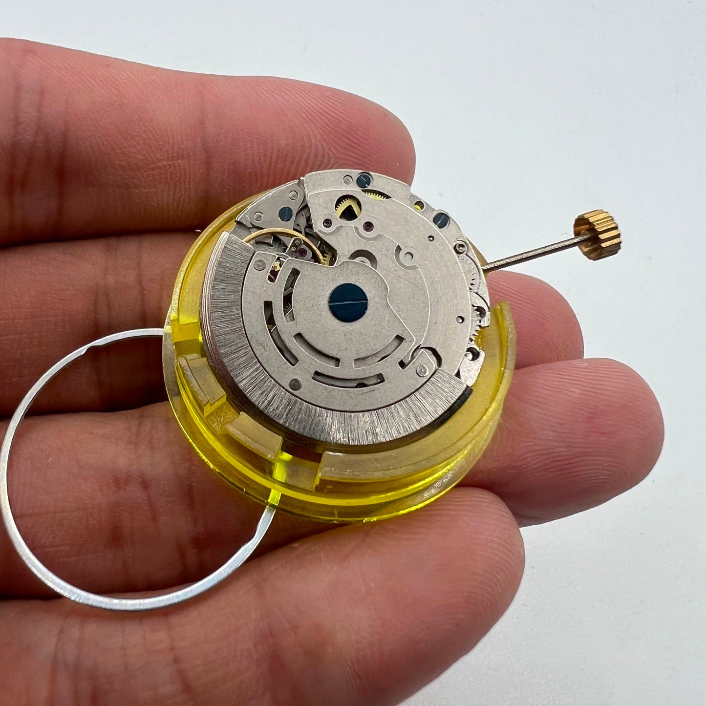 DG2813 Mingzhu 2813 Automatisches mechanisches Uhrwerk 3 Zeiger Silber