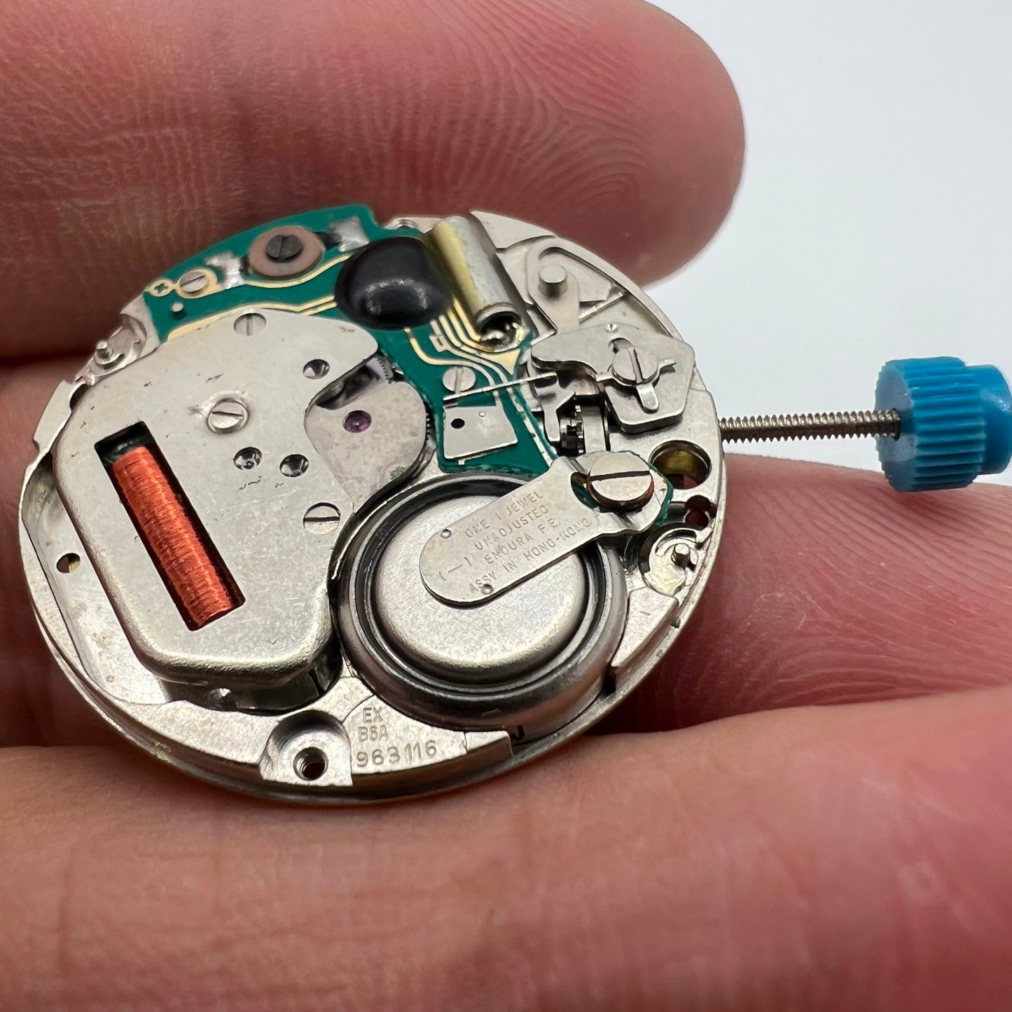 ETA 963.116 Swiss Made Quarzwerk Einzelkalender bei 3 Uhrenteilen