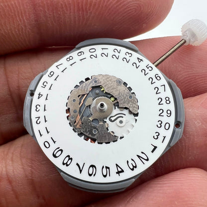 Mouvement à quartz Sunon PE27 Montres Mouvement à quartz 3 aiguilles avec date