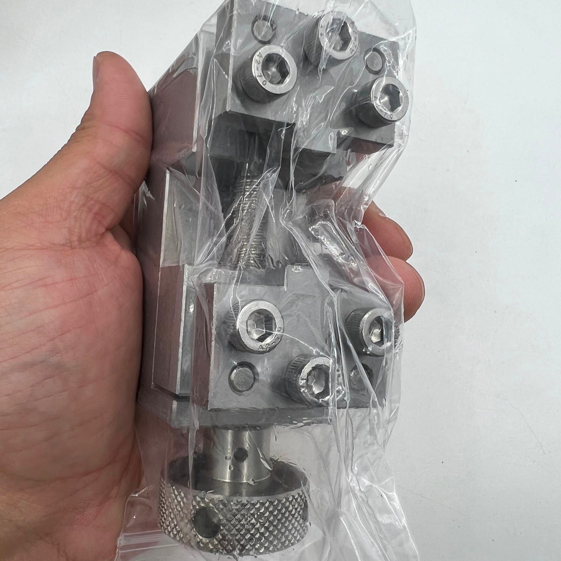 Oyster style stainless steel link remover, ideal for precise watch band adjustments and repairs