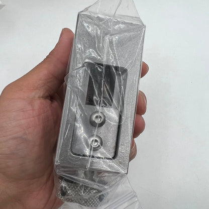 Oyster style stainless steel link remover tool for precise watch band adjustments