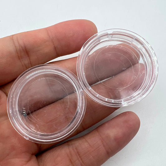 Boîtes de rangement en plastique pour mouvements de montres, grandes ou petites, 10/30/50 pièces