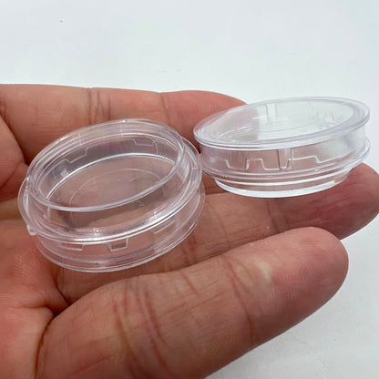 Boîtes de rangement en plastique pour mouvements de montres, 10/30/50 pièces, grandes/petites