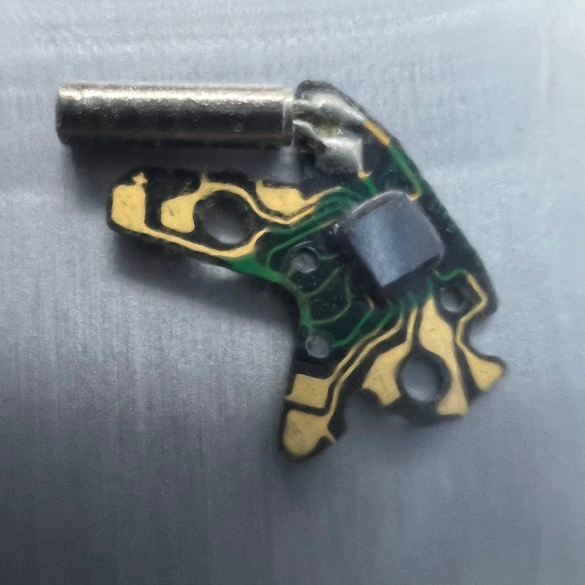 Generic watch movement circuit board compatible with Miyota 9U13/9T13, precision repair part for accurate timekeeping.