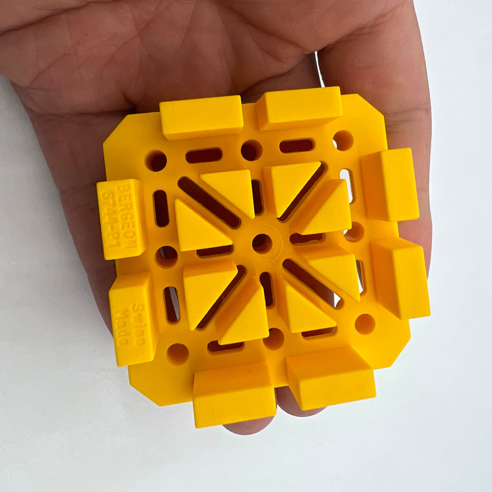 Bergeon 6744-P1-S flexible watch bracelet holding block for secure Swiss Made watch repairs