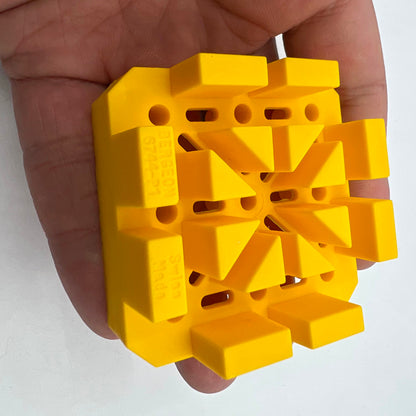 Bergeon 6744-P1-S flexible watch bracelet holding block for secure Swiss Made watch repairs