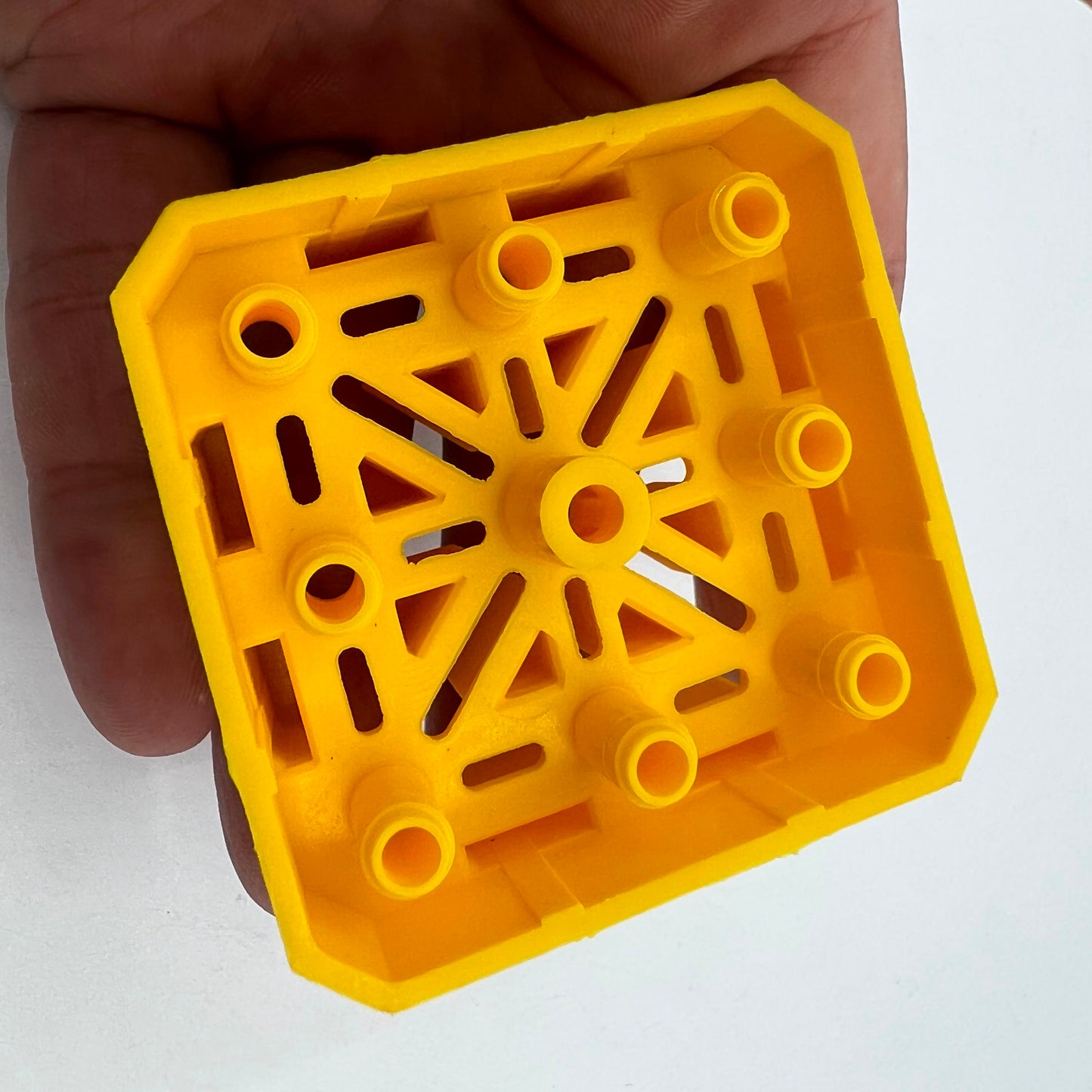 Bergeon 6744-P1-S flexible block holding watch bracelets securely for precise Swiss Made repairs