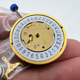 Ronda 5040D 5040.D Date 6 Quartz Golden Watch Movement Swiss Made Movement