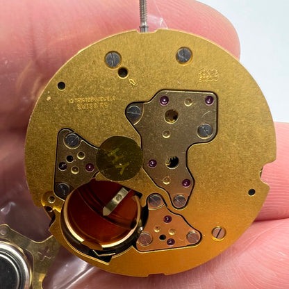 Ronda 5040D 5040.D Date 6 Quartz Golden Watch Movement Swiss Made Movement