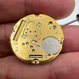 Swiss Made Ronda 1006 Slimtech Golden Quartz Watch Movement Date@6 Watch Parts