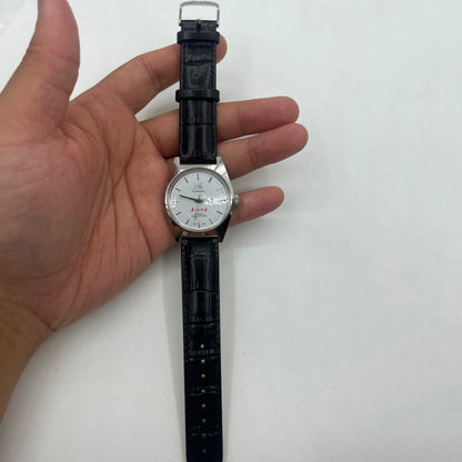 37mm Shanghai Factory 7120 men?s manual mechanical watch, shock-resistant for durable daily wear.