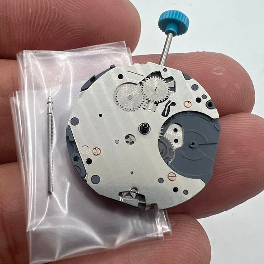 Miyota 6P25 quartz watch movement, Japan-made, precise replacement for 6325 models.