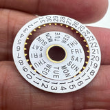 Date Disk Wheel Wheel Date Wheel Generic for China Made 7750 Movement