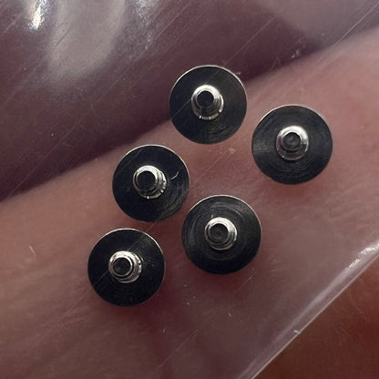 Generic screws for rotor oscillating weight, compatible with Miyota 8200 watch movements, reliable replacement parts.