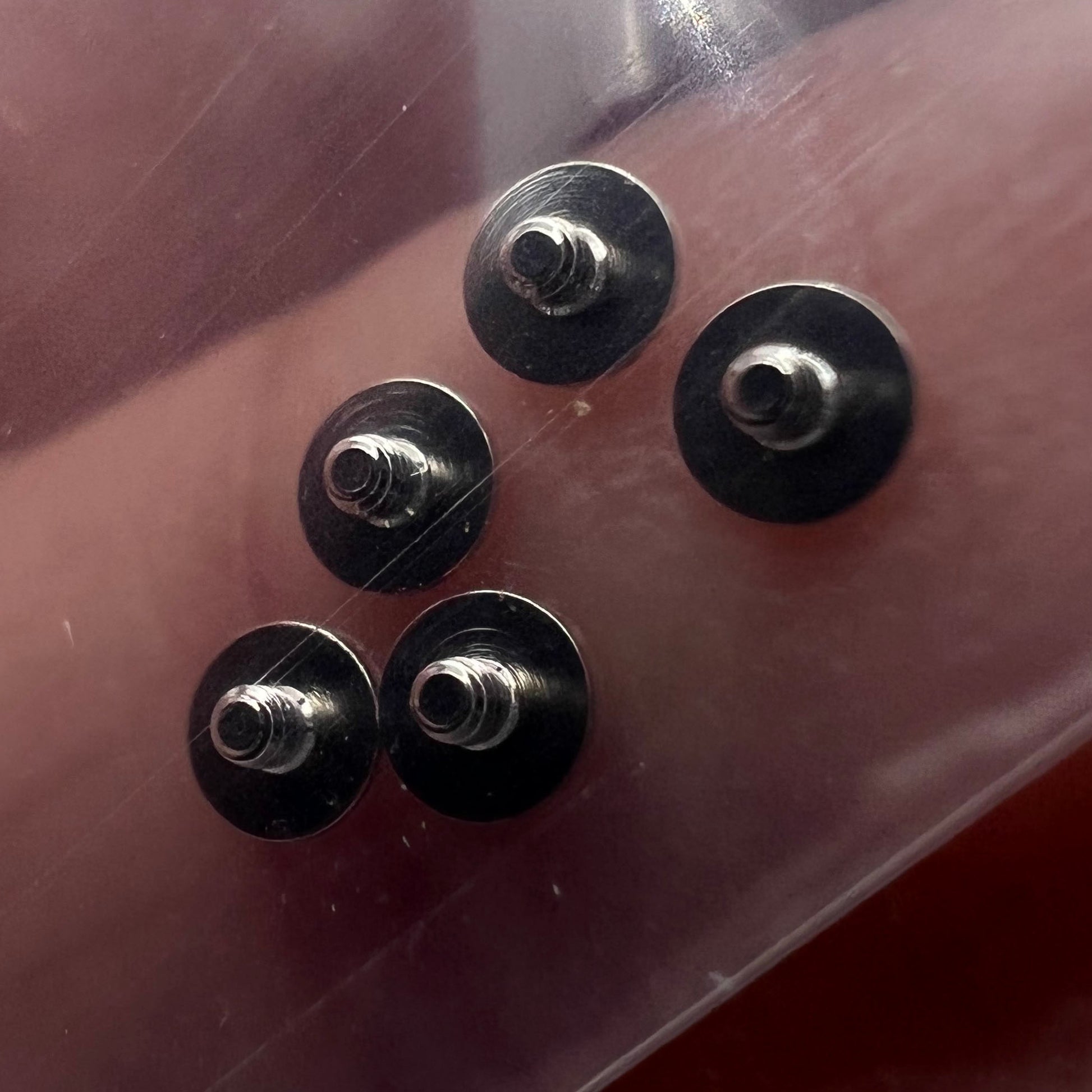 Standard screws for rotor oscillating weight, compatible with Miyota 8200 watch movements, precision parts.