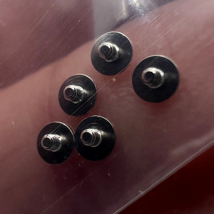 Standard screws for rotor oscillating weight, compatible with Miyota 8200 watch movements, precision parts.