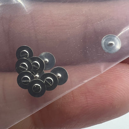 Crown wheel screw for ETA 2836-2 2824 movement, compatible watch accessory by Generic Fit.