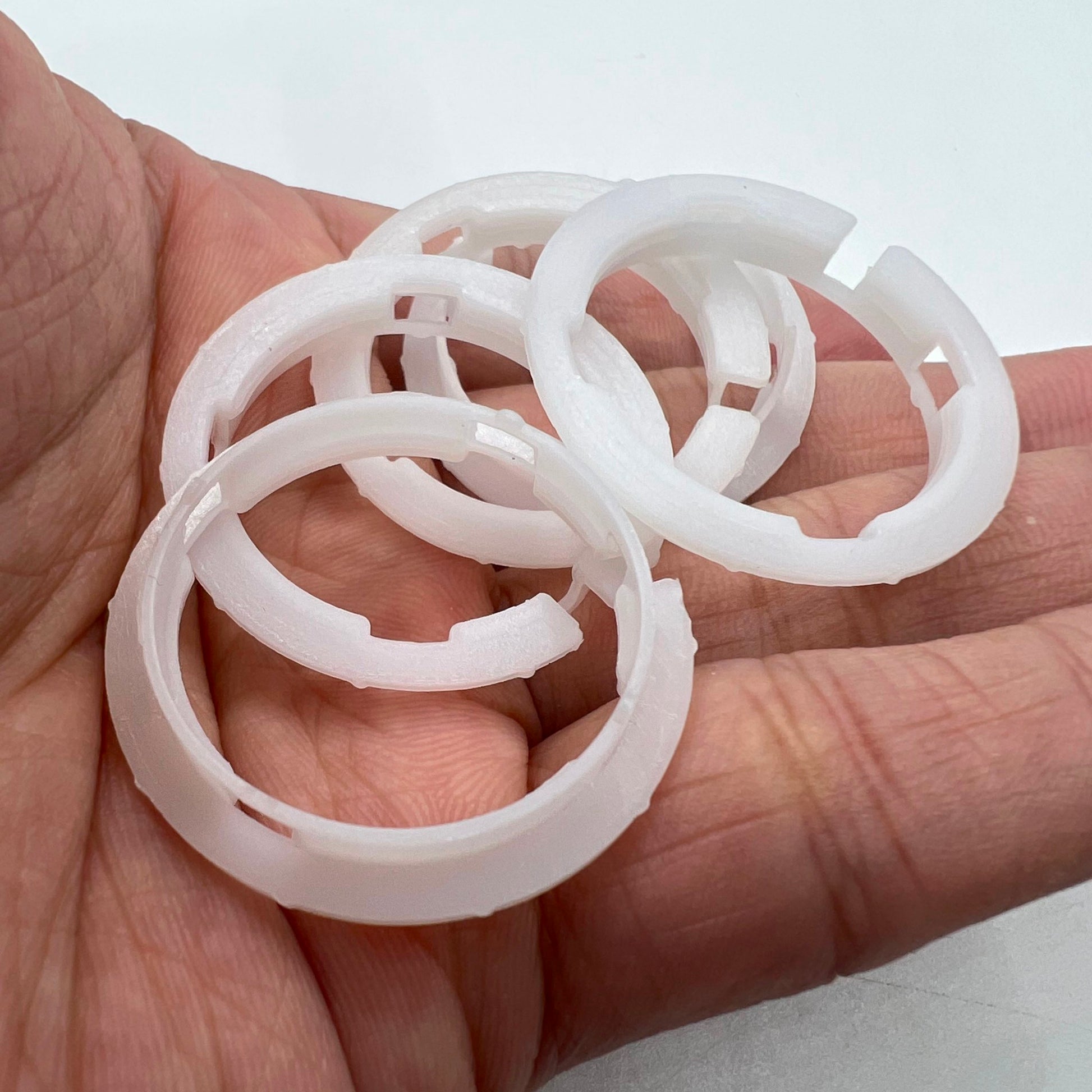 Plastic watch movement cushion mount 5.5mm height for ETA 2824/2836/2846/2879 models, precision fit.