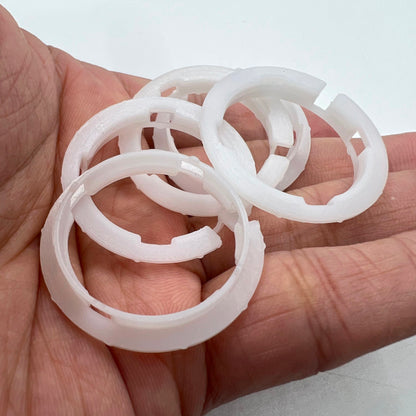 Plastic watch movement cushion mount 5.5mm height for ETA 2824/2836/2846/2879 models, precision fit.