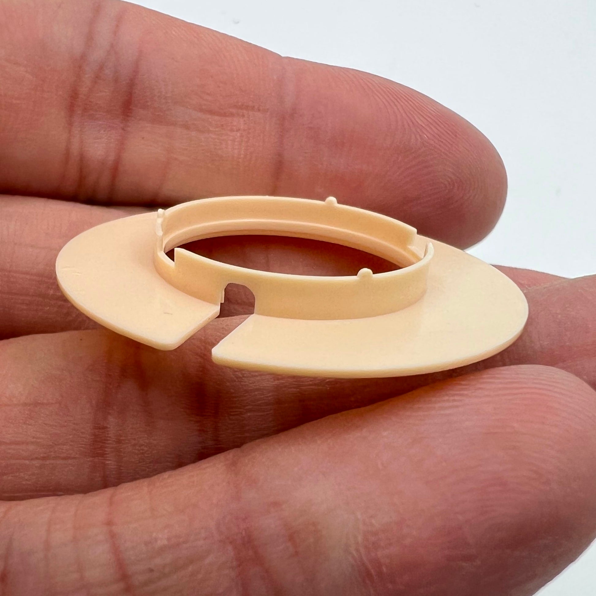 Spacer ring fixing ring for ETA watch movements 803.114, 804.114, 255.411, 955.412, and 956.412