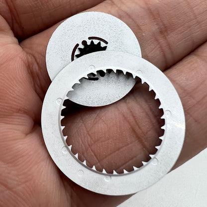 Roman and English font black date disk wheel for NH36 watch movement at 3.8 position accessory.