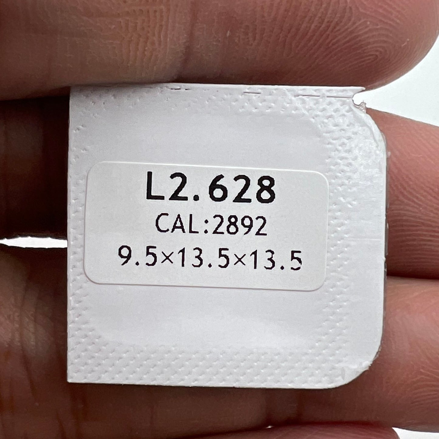 Blue baking finish watch hands for ETA 2892, 2824, and 2836 movements, precise fit and style