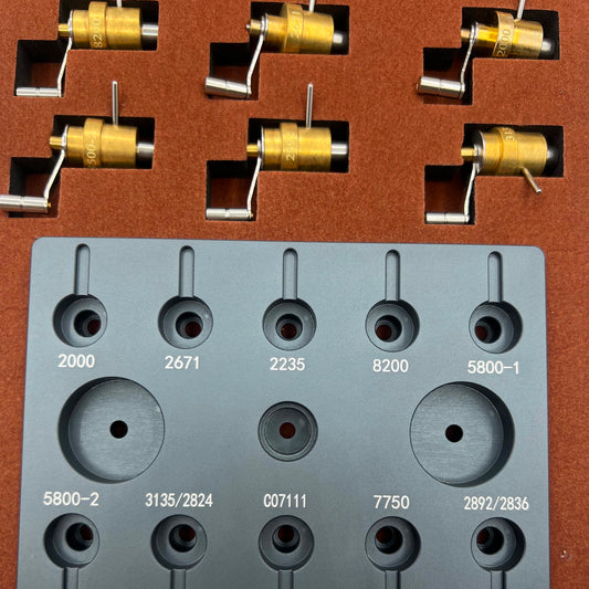 Mainspring winder tool by MainspringPro for ETA 2892/2824/7750/2671 watch movement repairs