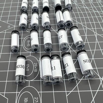 300pcs Japan waterproof mini O-ring kit, 30 sizes 1.5-1.8mm seals for watch crown maintenance